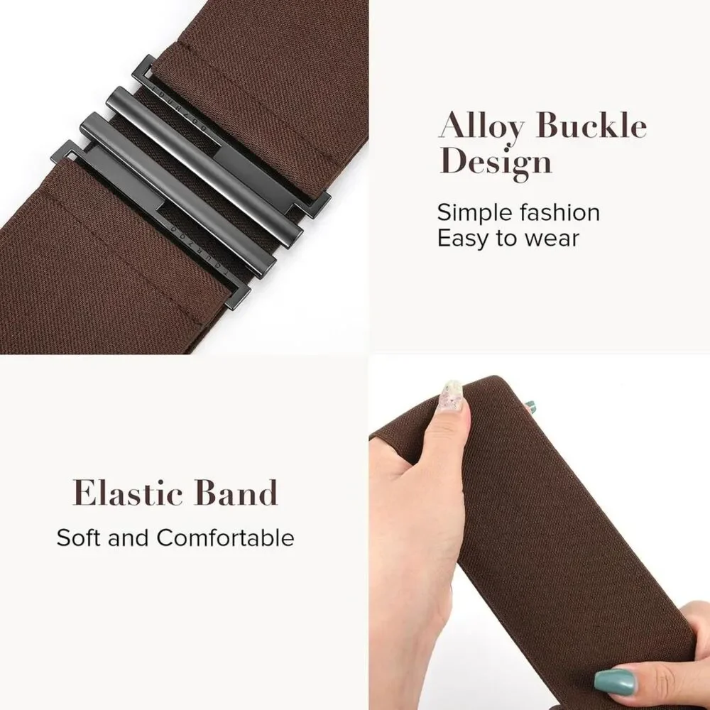 Brand New Tourzoo Elastic Wide Waist Corset Belts – 1 Piece, Size S